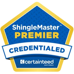 CertainTeed ShingleMaster PREMIER credentialed contractor