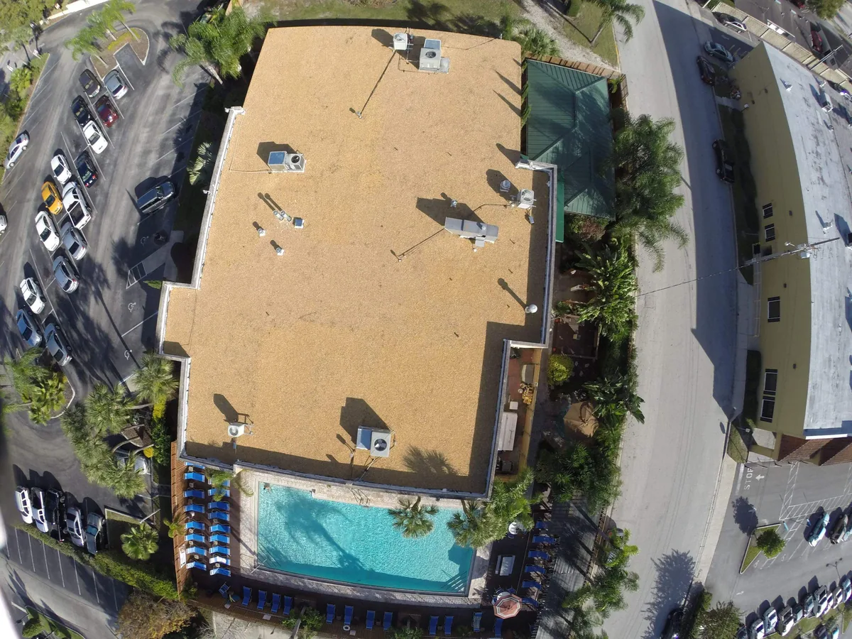 Gold Key Roofing flat roof project in Orlando, Florida