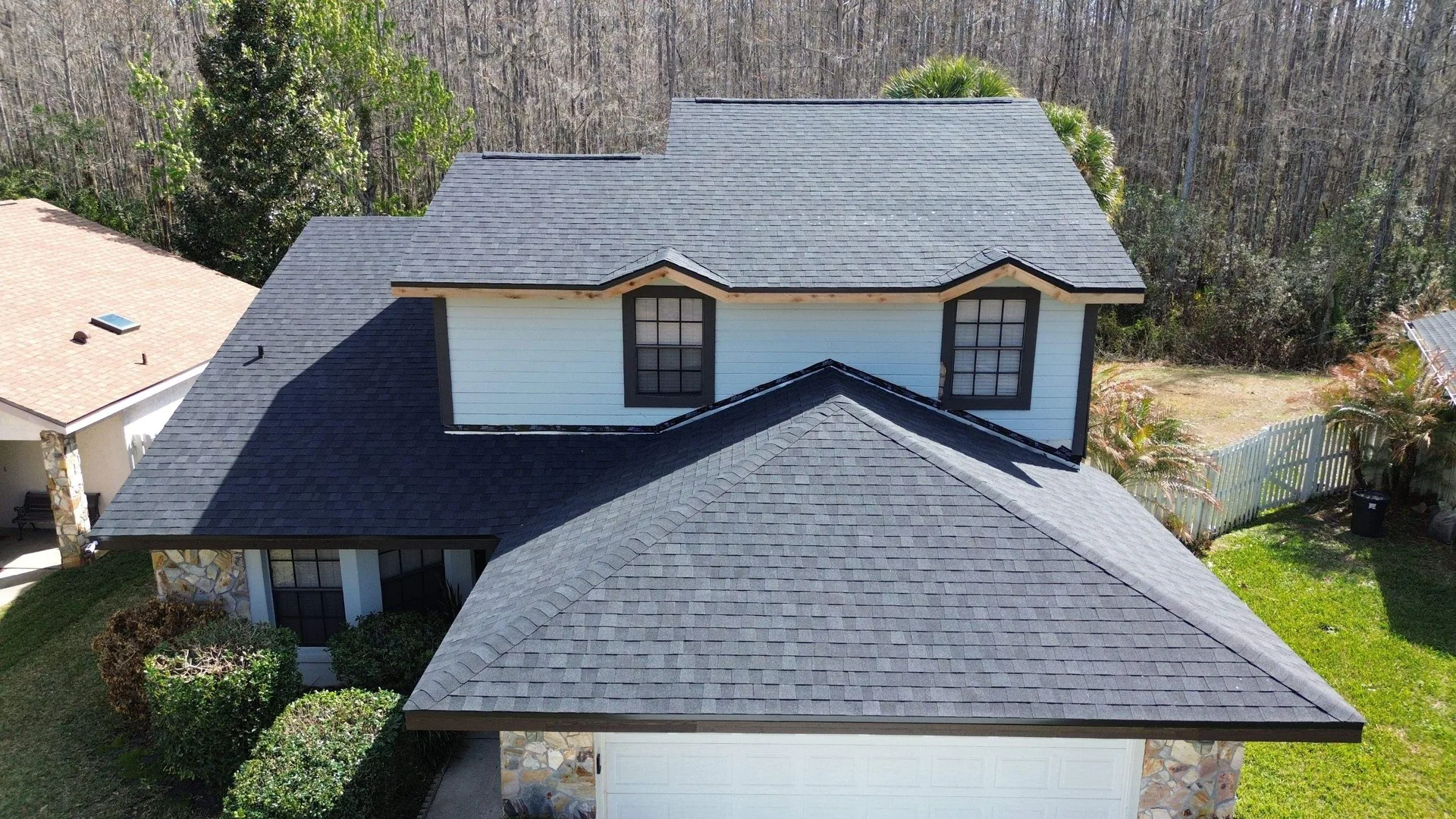 Gold Key Roofing shingle roof project in Hunter's Creek, Florida