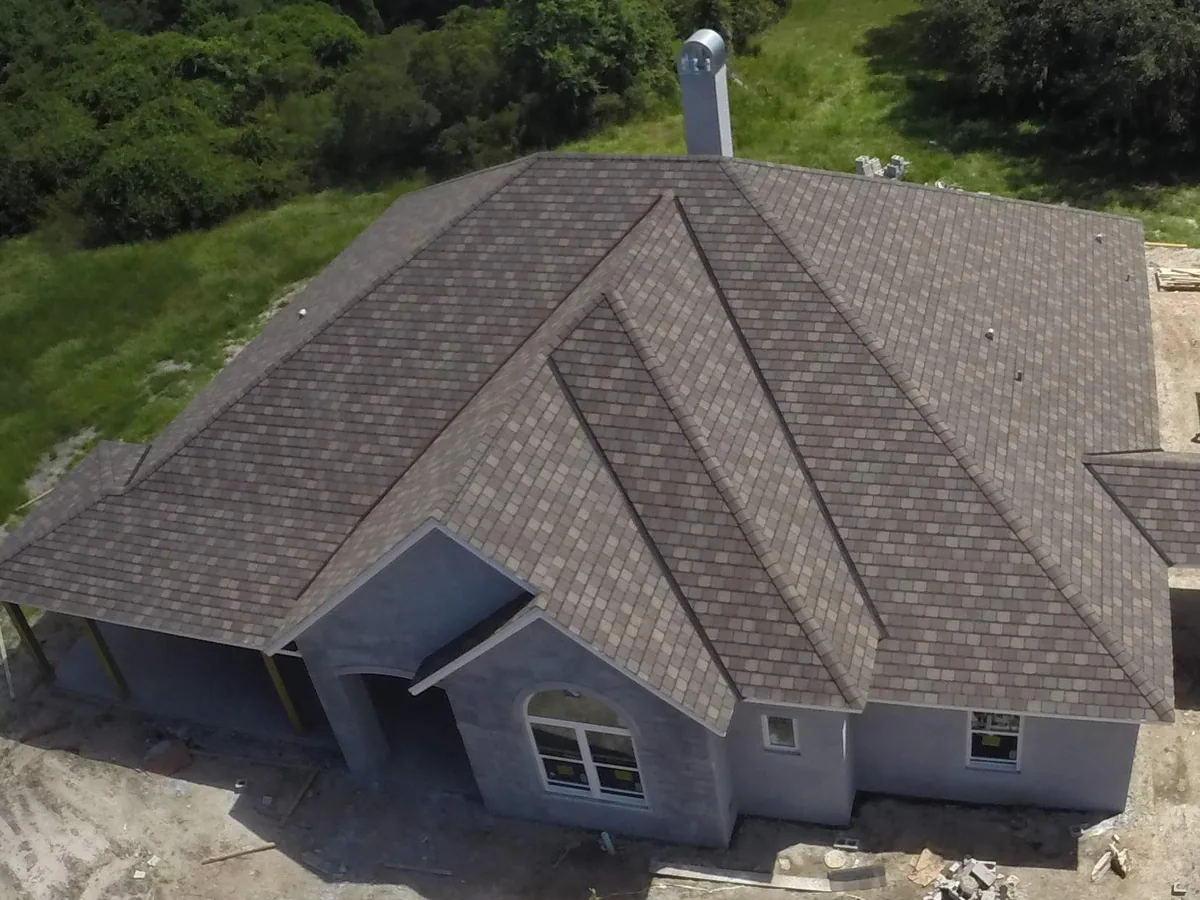 Gold Key Roofing shingle roof project from the company's project gallery