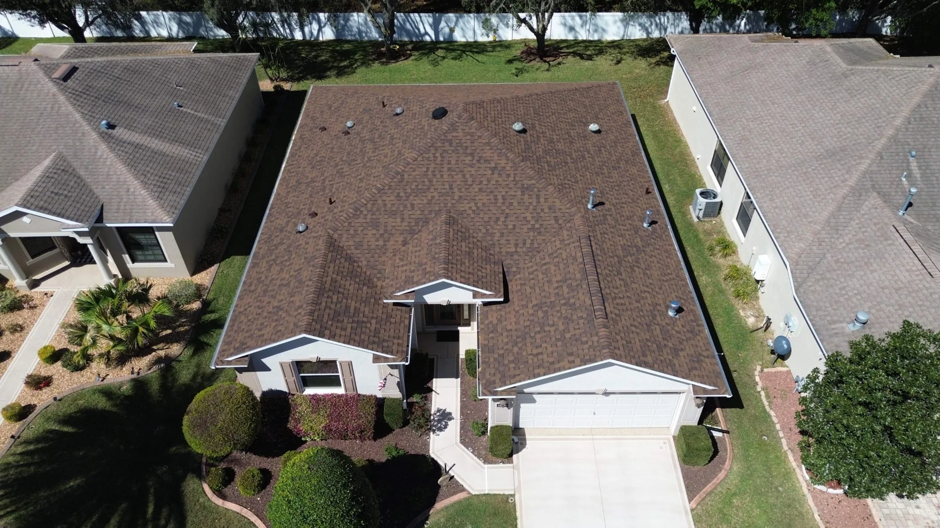 Gold Key Roofing shingle roof project in Ocala, Florida