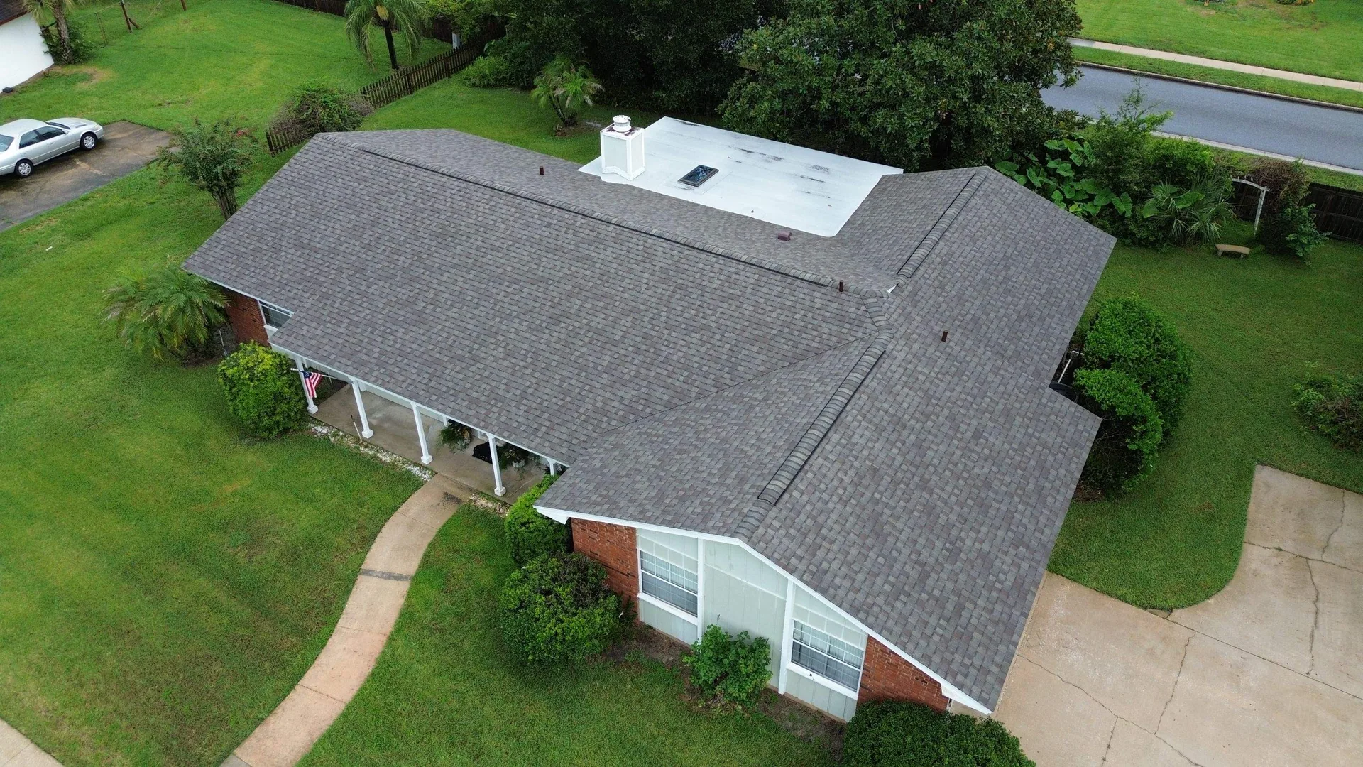 Gold Key Roofing shingle roof project in Orlando, Florida