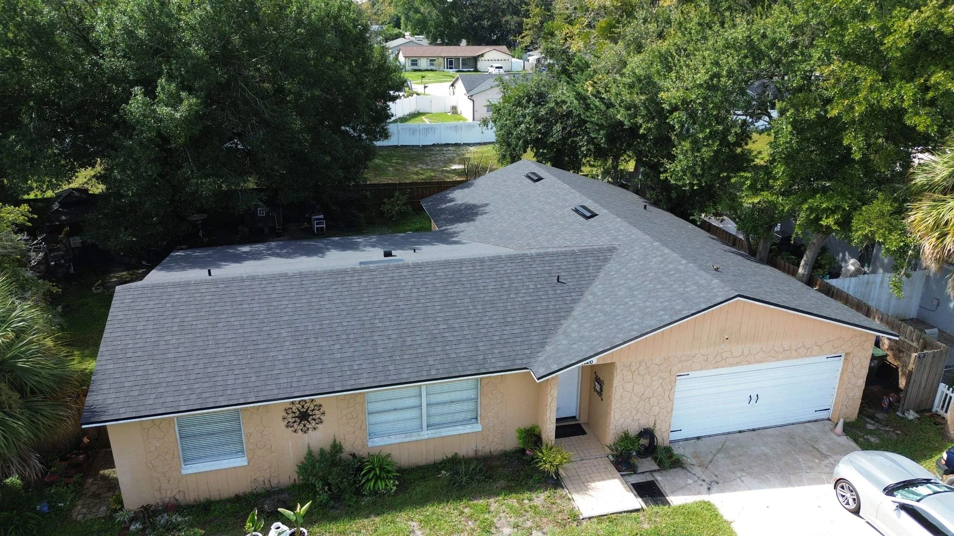 Gold Key Roofing shingle roof project in Kissimmee, Florida